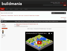 Tablet Screenshot of buildmania.tk